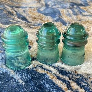 Insulator green Hemingray no 9